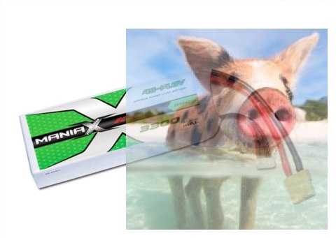 3300mAh 14.8V 35C ManiaX