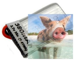 380mAh 3.7V 25C LiPo Walkera/Molex do MJX X906T