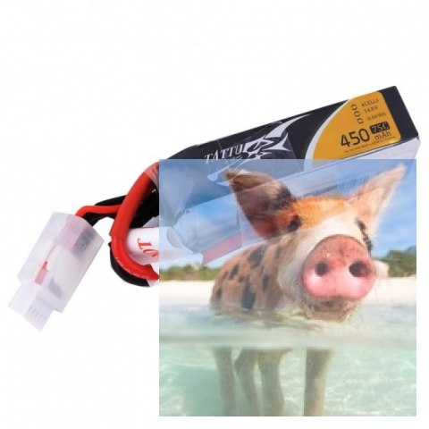 450mAh 14.8V 75C TATTU Gens Ace 450mAh 14.8V 75C TATTU Gens Ace