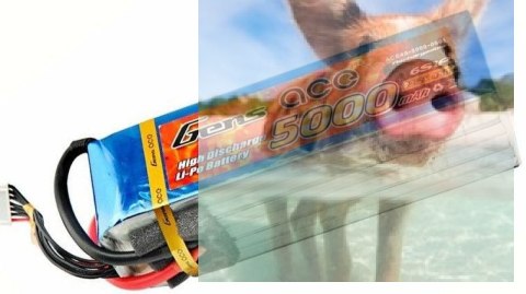 5000mAh 22.2V 45C Gens Ace 5000mAh 22.2V 45C Gens Ace