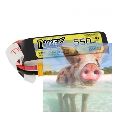 550mAh 14.8V 95C Tattu R-Line Gens Ace 550mAh 14.8V 95C Tattu R-Line Gens Ace