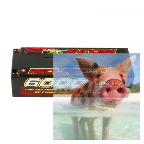 6000mAh 15.2V 130C "Redline" HV Ultra LCG Gens Ace 6000mAh 15.2V 130C "Redline" HV Ultra LCG Gens Ace