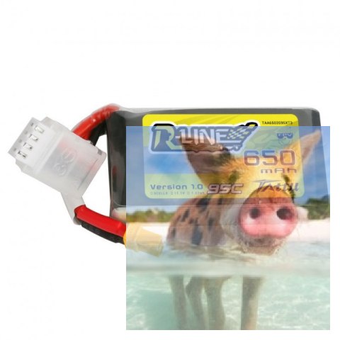 650mAh 11.1V 95C TATTU R-Line Gens Ace XT30 650mAh 11.1V 95C TATTU R-Line Gens Ace XT30