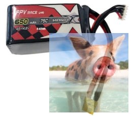 650mAh 14.8V 75C Racing ManiaX