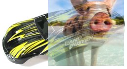 Karoseria do NQD Land Buster 4WD12 i 4WD12B - Żółta