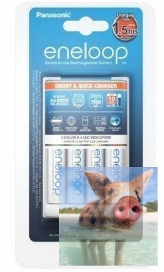 Ładowarka Eneloop BQ-CC55E Szybka + 4xAA Eneloop 1900mAh (AA/AAA) Ładowarka Eneloop BQ-CC55E Szybka + 4xAA Eneloop 1900mAh (AA/AAA)