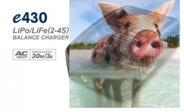 Ładowarka SkyRC e430 3A 30W LiPo/LiFe/LiHV 2-4S
