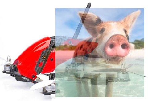 Rama quadcopter Robocat 280mm - włókno węglowe