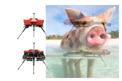Rama quadcopter Tarot KIT TL750S1 750mm Rama quadcopter Tarot KIT TL750S1 750mm