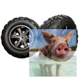 Koła do Monster Truck Challenger 2WD