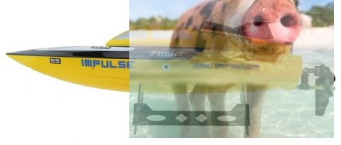 Łódź WL912 2.4GHz RTR- Żółta Łódź WL912 2.4GHz RTR- Żółta