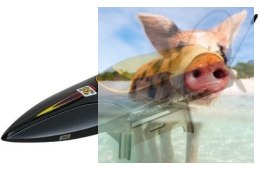 Motorówka Offshore Warrior 2CH 2.4GHz RTR 50km/h - Czarny