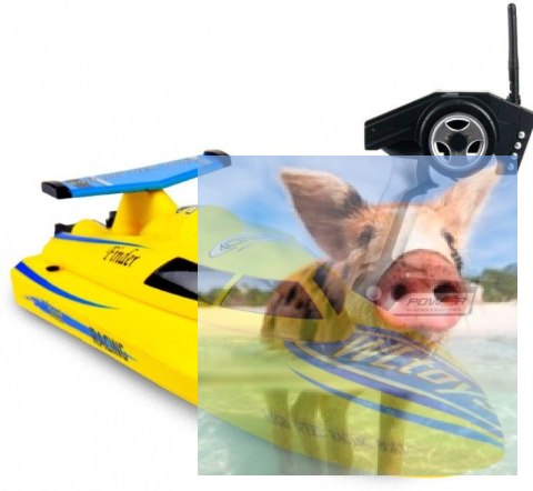 Motorówka WL911 2.4GHz RTR - Żółta