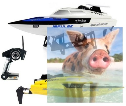 Motorówka WL912 2.4GHz RTR - Biała