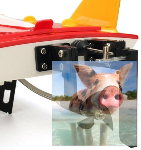 Motorówka WL913 2.4GHz RTR (długość 62cm, prędkość do 50km/h, silnik bezszczotkowy)