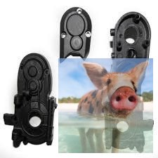 Osłona tylnej zębatki