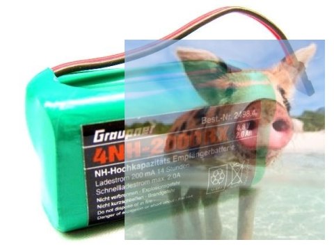 Pakiet 2000mAh 4.8V NiMH kostka - JR