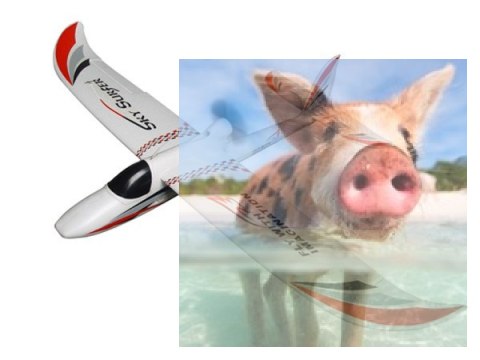 Sky Surfer 2.4GHz RTF (elektroszybowiec, rozpiętość 140cm, silnik bezszczotkowy) - Czerwony