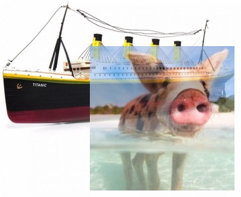 Statek TITANIC 1:325 2.4GHz