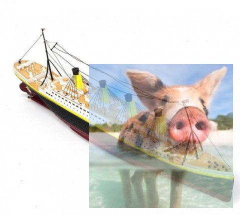 Statek TITANIC 1:325 2.4GHz