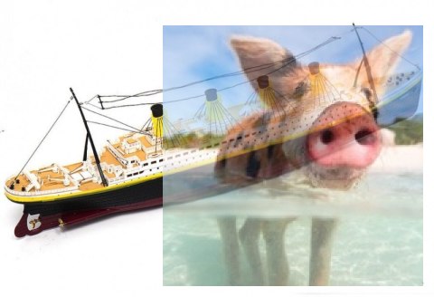 Statek TITANIC 1:325 2.4GHz