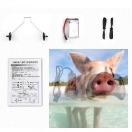 Szybowiec Fly Bear 2.4GHz RTF (rozpiętość 31cm) - żółty