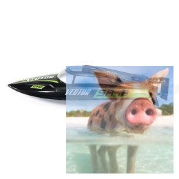 Volantex 2CH 2.4GHz SR48 V797-3 RTR Bezszczotkowa Samoodwracająca się motorówka