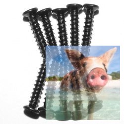 Wkręt z łbem stożkowym 2x15