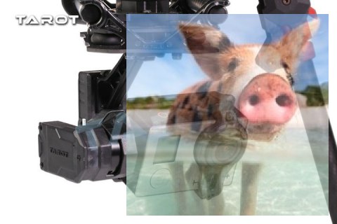 Gimbal TAROT T4-3D profesjonalny 3 osiowy do Gopro Gimbal TAROT T4-3D profesjonalny 3 osiowy do Gopro