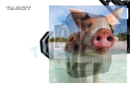 Gimbal Tarot TL2D01 T2-2D profesjonalny 2 osiowy do Gopro