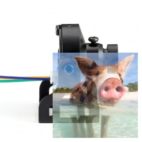 Kamera Okkan EK1119 (1100TVL, 150FOV, IR, 3.5-5.5V)