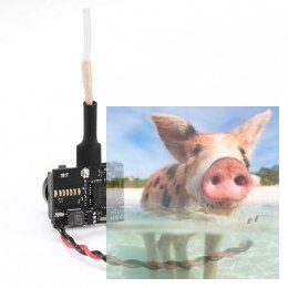 Kamera TX04 PAL z VTX (5.8GHz 40CH 25mW, 700TVL, 120FOV, 2.5V-5.5V)