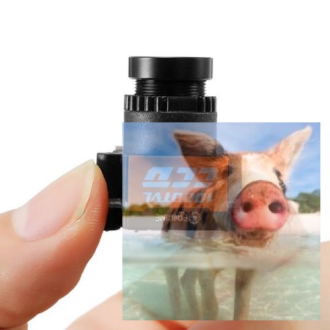 Kamera mini FPV (1000TVL, IR, 110FOV, 5-20V)