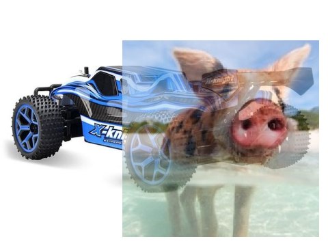 X-Knight 1:18 4CH 2.4GHz RTR - niebieski