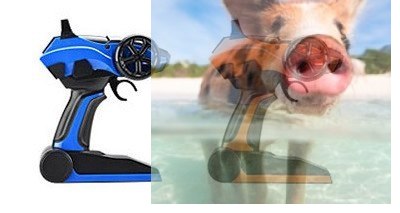 X-Knight 1:18 4CH 2.4GHz RTR - niebieski