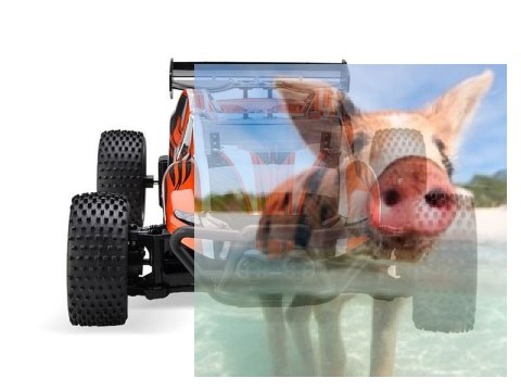 X-Knight 1:18 4CH 2.4GHz RTR - pomarańczowy