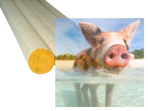 Kołek balsowy Ø3mm