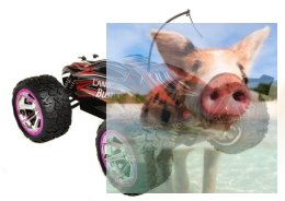 Land Buster 1:12 Monster Truck RTR 27/40MHz - Czerwony