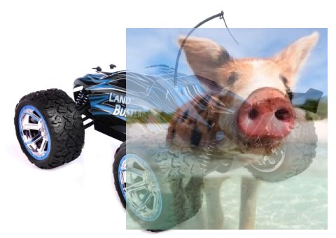 Land Buster 1:12 Monster Truck RTR 27/40MHz - Niebieski