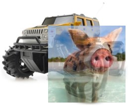 Mad Monster Truck 1:16 27/40MHz RTR - Złoty