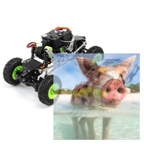Mini Rock Crawler 1:24 4WD 2.4GHz 4CH RTR (Metalowa rama) Mini Rock Crawler 1:24 4WD 2.4GHz 4CH RTR (Metalowa rama)