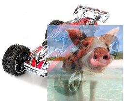 Mini Truggy High Speed - czerwony