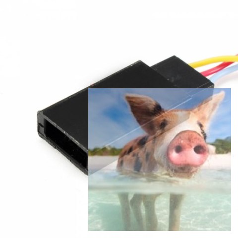 Nadajnik FPV AV TX801 5.8GHz 72CH 0.01-600mW 3.2-5.5V Mikrofon