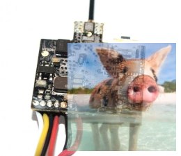 Nadajnik Mini FPV AV ATX03 5.8GHz 72CH 0/25/50/200mW 3.2-5.5V
