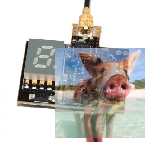 Nadajnik Mini FPV VTX02 5.8GHz 40CH 200mW 3.2-5.5V