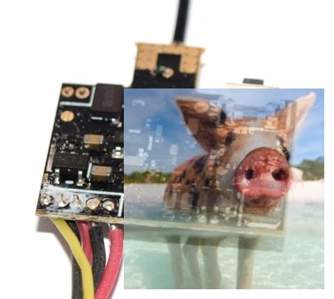 Nadajnik Mini FPV VTX02 5.8GHz 40CH 200mW 3.2-5.5V