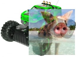 Rock Crawler 4WD 1:12 40MHz RTR - Zielony