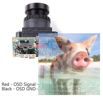 RunCam Mini FPV (2.8mm, 600TVL, 5-17V) RunCam Mini FPV (2.8mm, 600TVL, 5-17V)