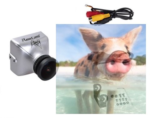 RunCam Night Eagle (FOV 140, B&W, 0.00001Lux, 4:3, 800TVL, 5-17V)