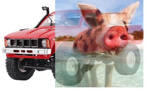 Samochód OFF-ROAD WPL C-24 (1:16, 4x4, 2.4G, LiPo) - Czerwony Samochód OFF-ROAD WPL C-24 (1:16, 4x4, 2.4G, LiPo) - Czerwony